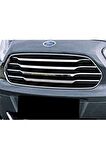 Ford Courier  3'LÜ  KROM SET (Kapı kolu+ön panjur+sürgü nikelaji) 2014-2018 Arası Uyumlu  Paslanmaz Çelik