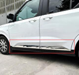 Ford Tourneo Courier Krom Yan Kapı Çıtası 4 Parça 2024 Üzeri Paslanmaz Çelik