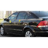 Opel Astra H SEDAN Krom Cam Çıtası 4 prç 2004-2010 Arası P.Çelik