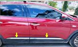 Opel Grandland X Krom Yan Kapı Çıtası 4 prç. 2017 sonrası P.Çelik