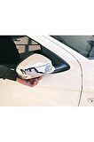 Citroen C4 Cactus Krom Ayna Kapağı 2 Parça 2014-2019 Paslanmaz Çelik