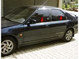 Honda Civic Krom Cam Çıtası 4 Parça 2001-2006 Paslanmaz Çelik