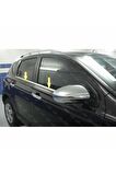 Nissan Qashqai +2 Krom Cam Çıtası 4 prç. 2010 Üzeri P. Çelik