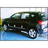 Nissan Qashqai Krom Yan Kapı Çıtası 6 prç. 2007-2014 P. Çelik