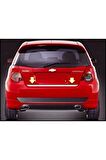 Chevrolet Aveo HB Krom Bagaj Alt Çıtası 2005-2011 Arası Paslanmaz Çelik