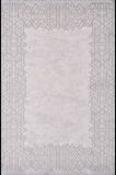 Artemis Halı Alegra 09111B Gri Krem Çizgi Desenli Bambu Halı