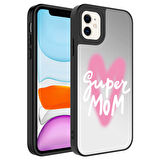 Apple Uyumlu iPhone 11 Kılıf Aynalı Desenli Kamera Korumalı Parlak  Mirror Kapak