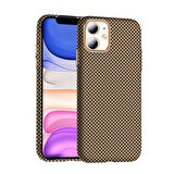 Apple Uyumlu iPhone 11 Kılıf M-safe Şarj Özellikli Karbon Fiber Görünümlü  Gros Kapak