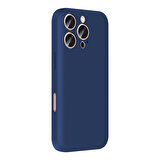 Apple iPhone 16 Pro Kılıf Kamera Korumalı Kartlık Hazneli  Vitra Kapak