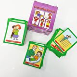 Yuka Eğitim Kartları , Eylemlerle Bir Gün , Konuşma Kartları 3lü Set Ve Ses Kartları 6lı Set