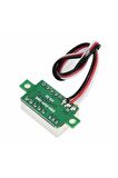 0.36 Inch Dc 4,2v-30v Dijital Voltmetre Kırmızı 3 Telli 0.36” Dc 0-30v Voltaj Besleme Güç Kaynağı