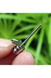 Micro Step Motor Uzun Mil 6x5,5mm 2 Faz Long Shaft (dikkat Çok Küçüktür )