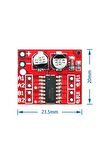 Mini L298n Motor Sürücü Modül-hız Kontrollü