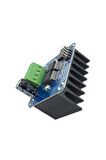 Bts7960b Motor Sürücü Modül-high Power-dc 27v-20a-robotik Proje