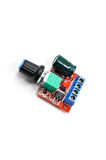 5a 35v Mini Dc Motor Pwm Potlu Hız Kontrol Devresi 90 Watt Açma Kapama Butonlu Ayarlanabilir Voltaj