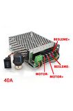 40a 50v Dc Motor Hız Kontrol Devresi Ayarlanabilir Motor Sürücü