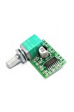 Ses Ayar Potlu Pam8403 5v Mini Ses Yükseltici Class D 2x3w Amfi Ses Kontrol-ses Yükseltici