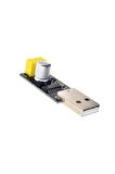 Esp8266 Esp-01 Modulü Için Pc Usb Bağlantı Ayar Adaptörü Ch340