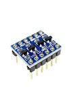 4 Kanal 2 Yönlü Lojik Seviye Dönüştürücü-5v 3.3v Sinyal Uygunlaştırıcı Iıc I2c Spı Uart Bi-direction
