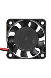 Dc 12v Fan 4x4cm Kuluçka Fanı Soğutucu Peltier Pc Ekran 40x40mm