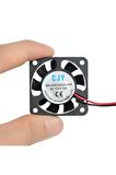 Dc 12v Fan 4x4cm Kuluçka Fanı Soğutucu Peltier Pc Ekran 40x40mm