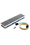 Max7219 4lü Dot Matrix Modül 64 Nokta Led Ekran 5v 8x8 Matris 5 Pin Kontrol Ortak Katot
