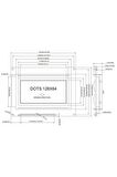 2.9 Inch 12864b V2.0 Mavi Glcd Modül Spi 5v 128x64 Pixel Grafik Lcd Display Ekran Elektronik Devre