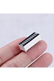 4 Renk Bar Led 10 Segment Akü Batarya Kapasite Doluluk Göstergesi