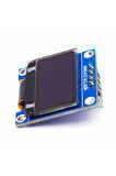 0.96 Inch Mavi Oled Lcd Modül 128x64 Pixel Iıc I2c Seri 0.96” Ekran Gösterge Ssd1306 3.3v 5v Matrix