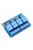 4 Kanal 5v Röle Modül Ac 250v 10a -- Optokuplör Izolasyon