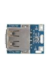 134n3p Powerbank Devresi - Lityum Pil Şarj - 5v 1a Usb Boost Modül Lion