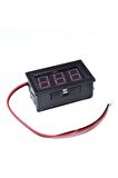 0.56' Ac 70-500v Dijital Kırmızı Voltmetre Iki Telli Panel Tip
