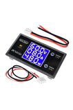 Dc 0-100v 10a Digital Voltmetre Ampermetre Ve Wattmetre Deekrobot