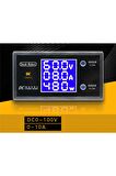 Dc 0-100v 10a Digital Voltmetre Ampermetre Ve Wattmetre Deekrobot
