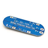 3s 10a Bms Lityum Li-ion Batarya Koruma Kartı - 18650 Li-ion Lipo