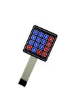 4 X 4 Matrix Membran Keypad 16 Buton Tuş Takımı Keyboard Klavye Alarm Şifre Kilit Röle Kontrol