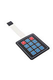 4 X 3 Matrix Membran Keypad 12 Buton Tuş Takımı Keyboard Klavye Alarm Şifre Kilit Röle Kontrol
