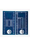 Soss28 Dıp Çevirici Pcb So28 - Ssop28 Soıc28 Ssop28 To Dıp28