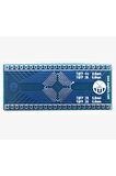 0.8mm Tqfp 20 28 36 44 Konvertör Çevirici Pcb Proto Pcb Pertenaks