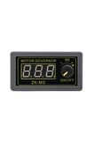 Zk-mg 30v 5a Dc Motor Sürücü Pwm Hız Kontrol Panel Tip Kutu %0-100 Hız Ayarı Soft Start Led Şerit