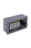 Zk-mg 30v 5a Dc Motor Sürücü Pwm Hız Kontrol Panel Tip Kutu %0-100 Hız Ayarı Soft Start Led Şerit