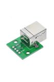 Usb Type B To Dip Çevirici Pcb Usb Haberleşme Deney Prototip 5v Usb Pinlerine Kolay Erişim Kartı