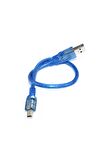30cm Mini Usb Kablo Mavi 480 Mbps Usb 2.0 Hot Swap