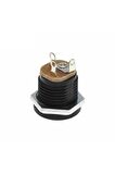5.5x 2.1mm Plastik Dc Güç Soketi Panel Montaj Power Jack Adaptör