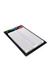 Syb-1660 Ikili Bread Board  Uyumlu 1660 Nokta Elektronik Prototip Devre