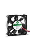 Dc 12v Fan 5x5cm Kuluçka Fanı Soğutucu Peltier Cooler Pc Ekran Kartı 50x50mm