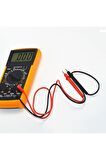Multimetre Probu 1000v 10a Test Ölçüm Avometre Voltmetre Diyot
