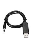 5v To 12v Kablolu Voltaj Yükseltici Usb 700ma Adaptör Soket Modem