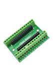 Arduino Nano 3.0 Genişleme Kartı Io Terminal Adaptör Shield Kolay Bağlantı Klemens Soketler