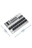 Bms 5s 100a Koruma Kartı Lityum Batarya Balans Versiyon 18650 Lipo Li-on Pil 5 Adet Seri